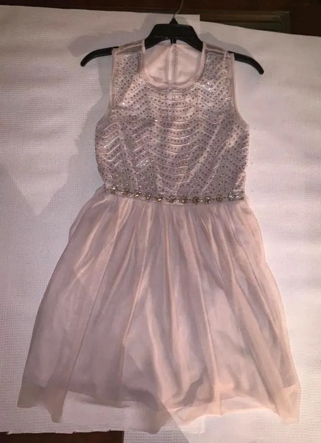 Dusty Pink Homecoming Dress - Image 2