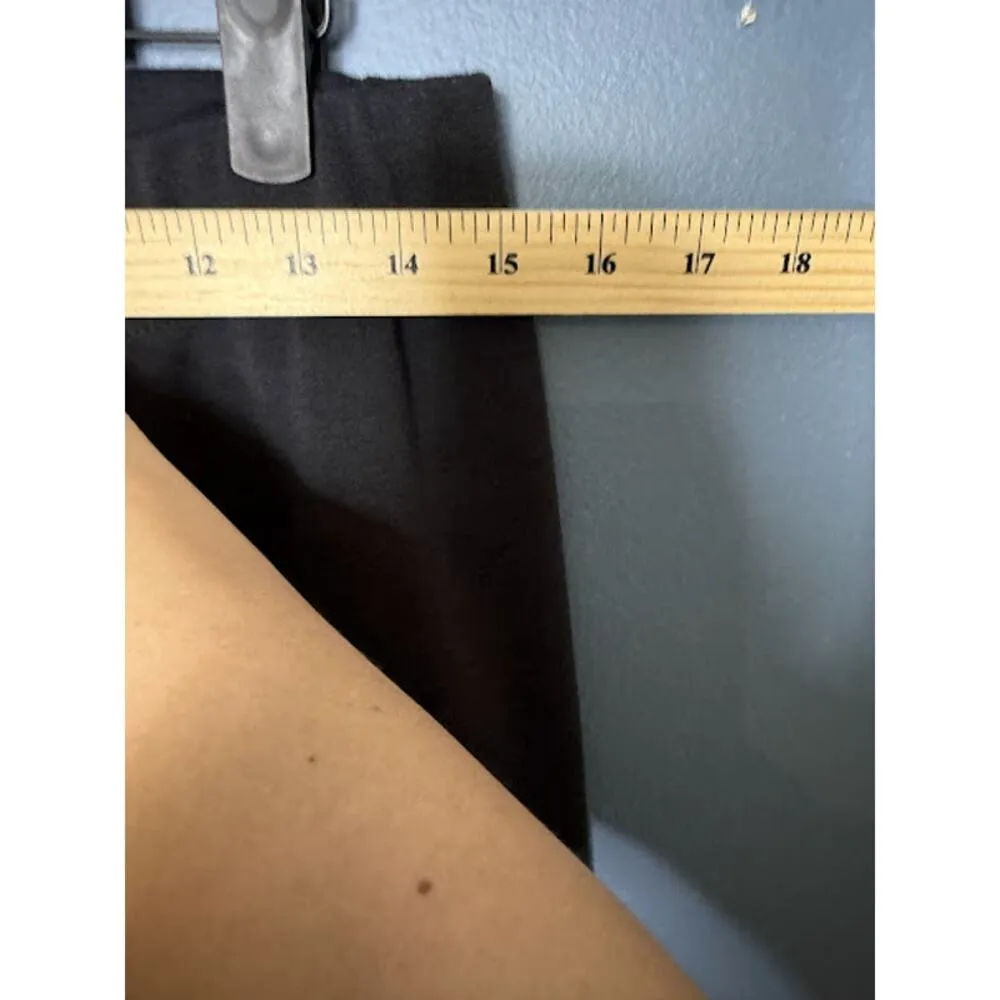 Venezia Vitale Sweatpants Women's Size 16WP Wide Leg Comfort Cozy Black Pants - Image 5