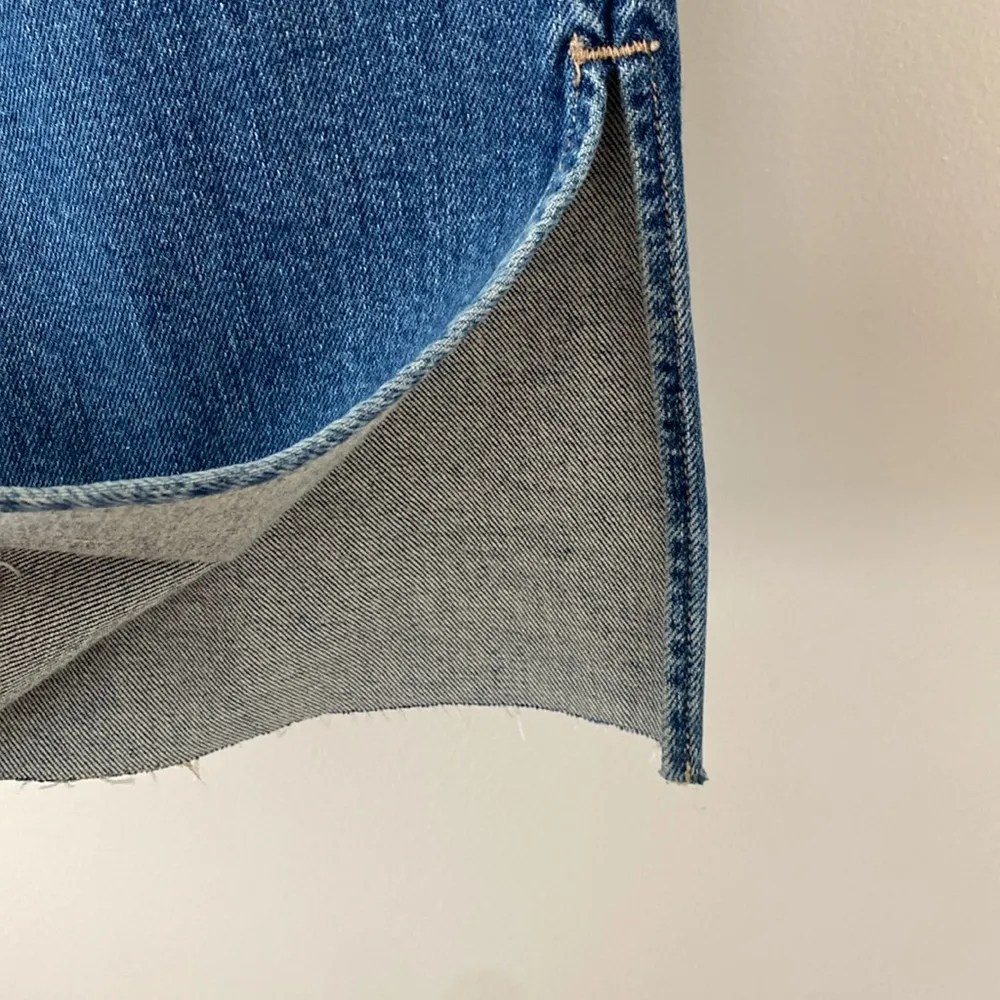 Favorite Daughter The Valentina Super High Rise Cigarette Ankle Jeans Size 34 Blue - Image 6