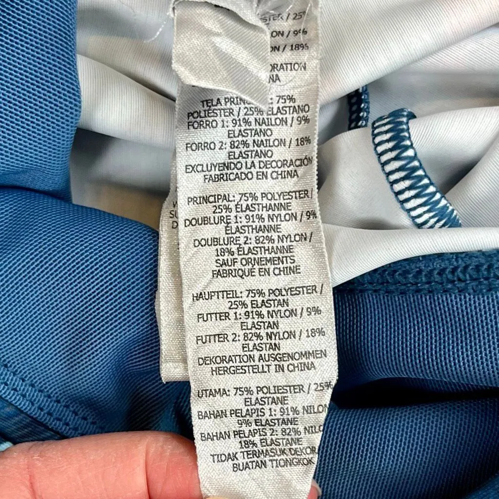 Lorna Jane New Amy 3/4 Tropical Hibiscus Banana Leaf Leggings XS - Image 4