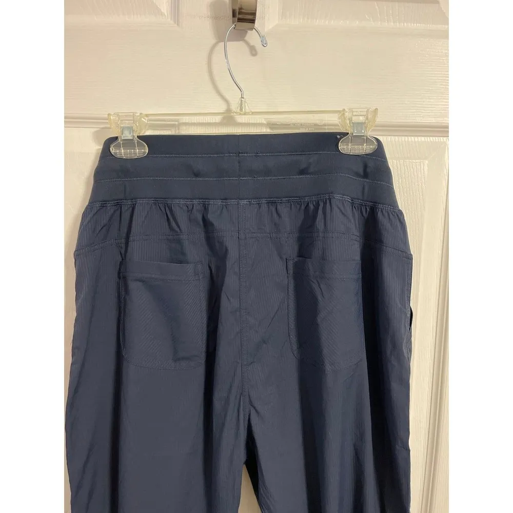 CRZ YOGA Womens Casual Pants Size L (12) Ink Blue New With Tags - Image 9