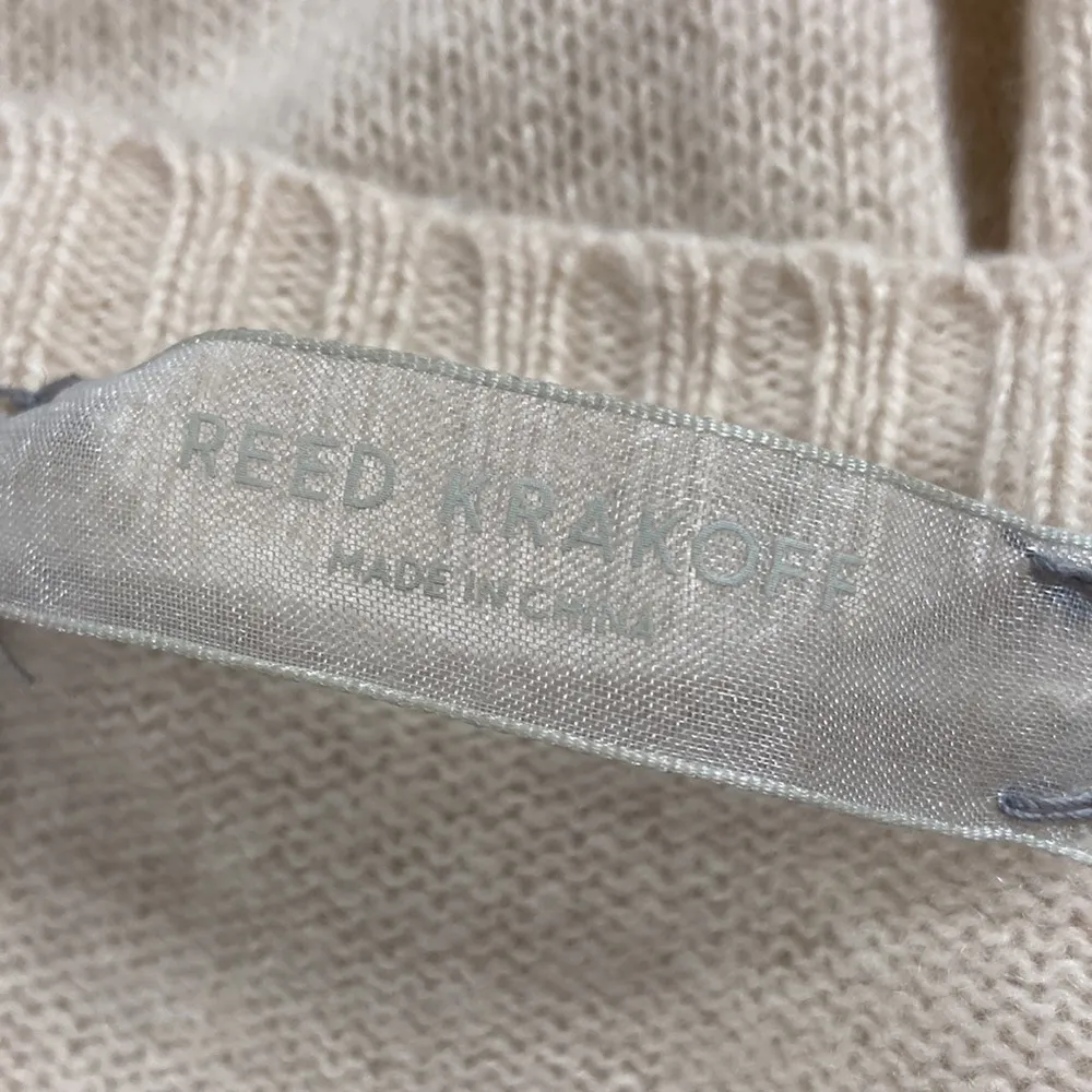 Reed Krakoff Cashmere Button Front Cardigan Sweater Size M - Image 13