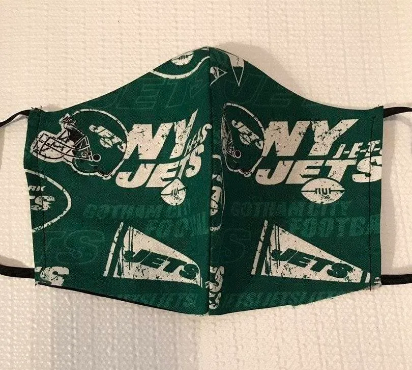 New York Jets Face Mask Green - Image 2