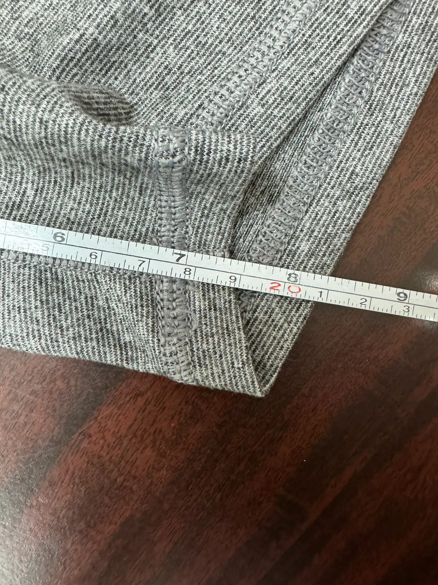 Grey Bike Shorts Size Medium - Image 5