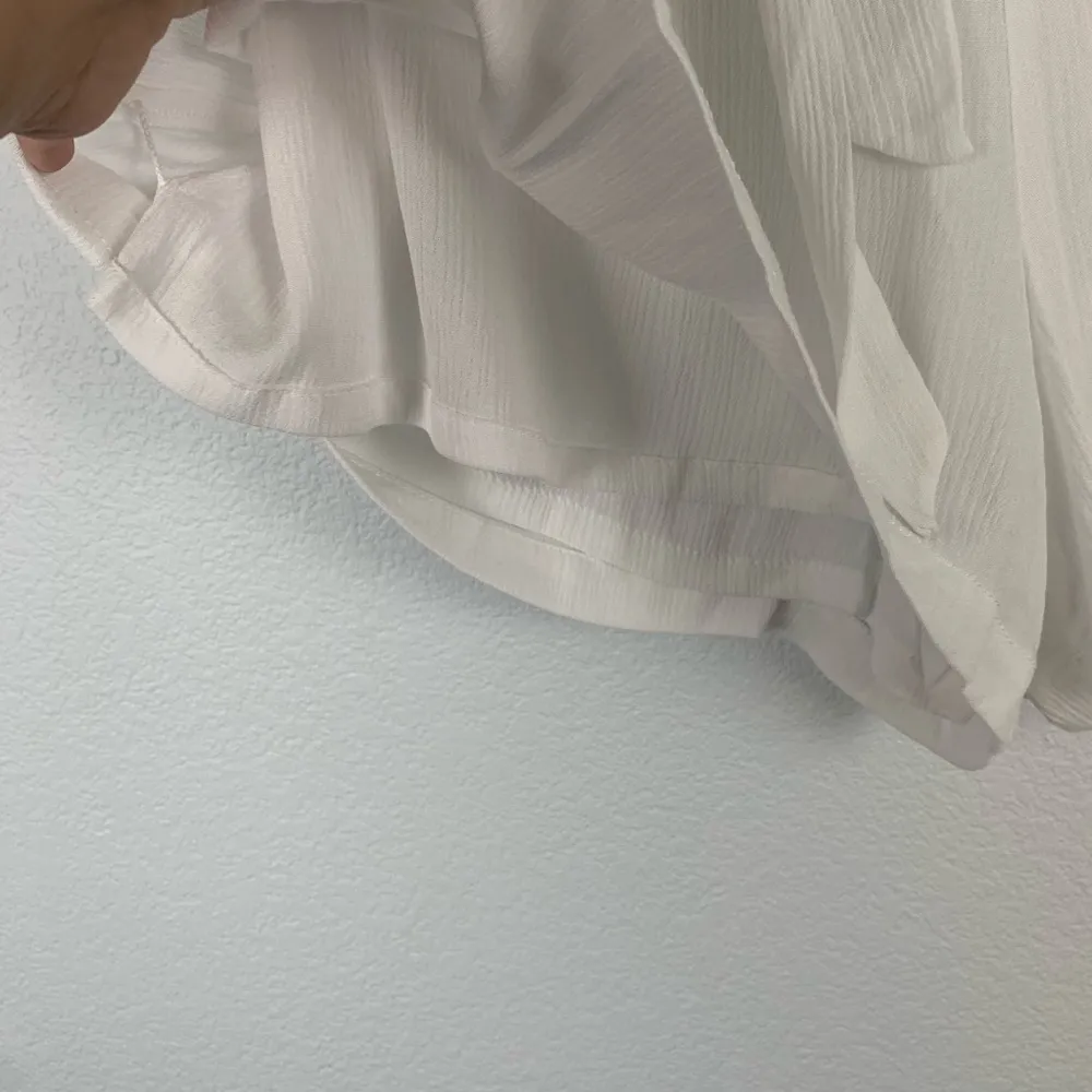 Guess  Chica Grommet Lined White Front Tie‎ Shorts S NWT - Image 5