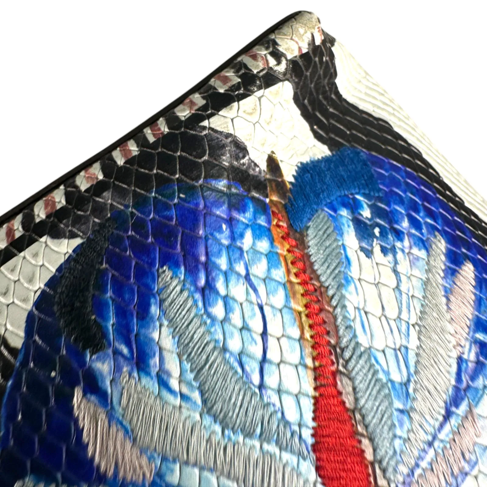 Brighton Africa Stories Zeena Butterfly Zebra Leather Purse Shoulder Crossbody - Image 6