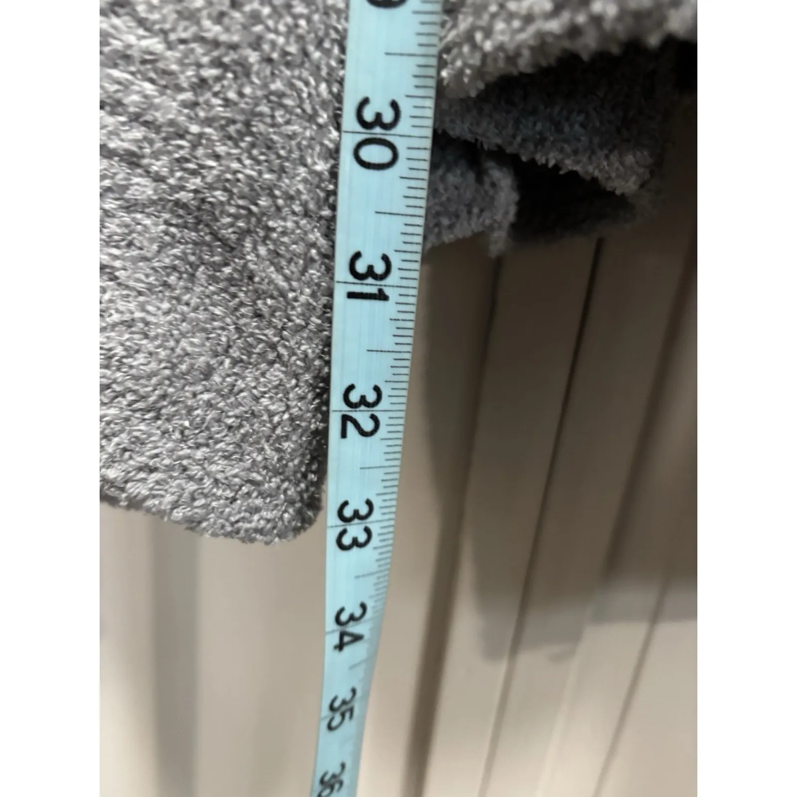 Sincerely Jules Open Cardigan Long Sleeve Knit Size M Gray Shawl Neck Super Soft - Image 3