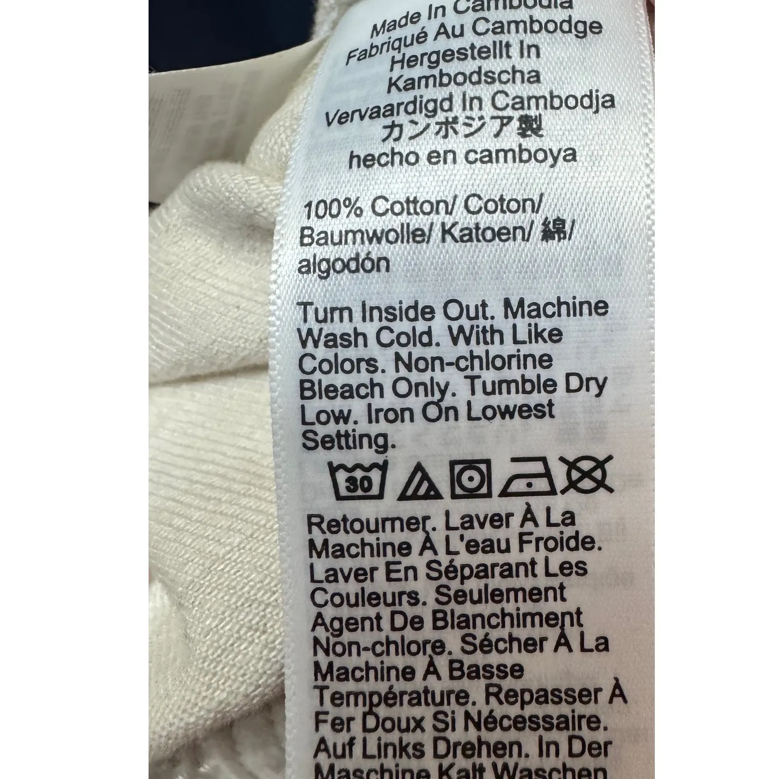 J Crew Womens Ivory Cotton Blend Stretch Button Front Jean Jacket‎ - Image 8