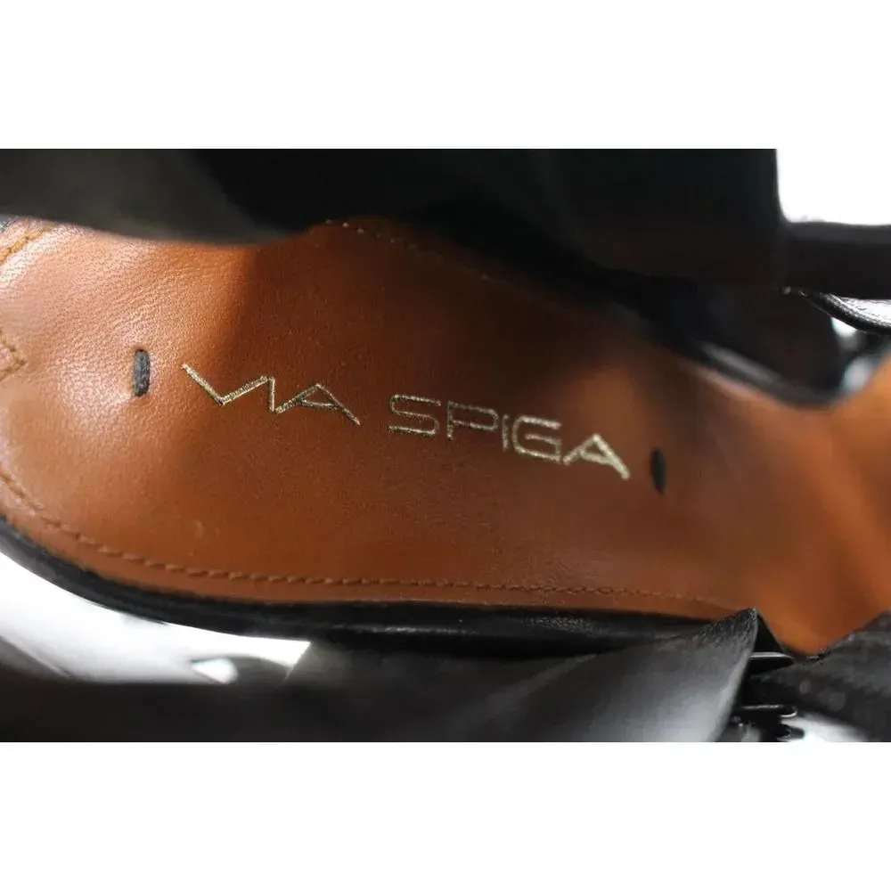 via spiga ladies ankle high heels size 8 - Image 8