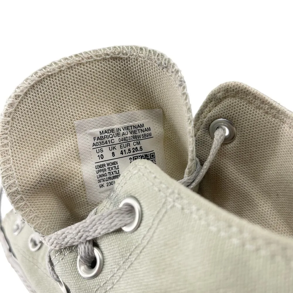 Converse Chuck Taylor All Star Lift Platform Sneakers Sage Green Women’s 10 - Image 8