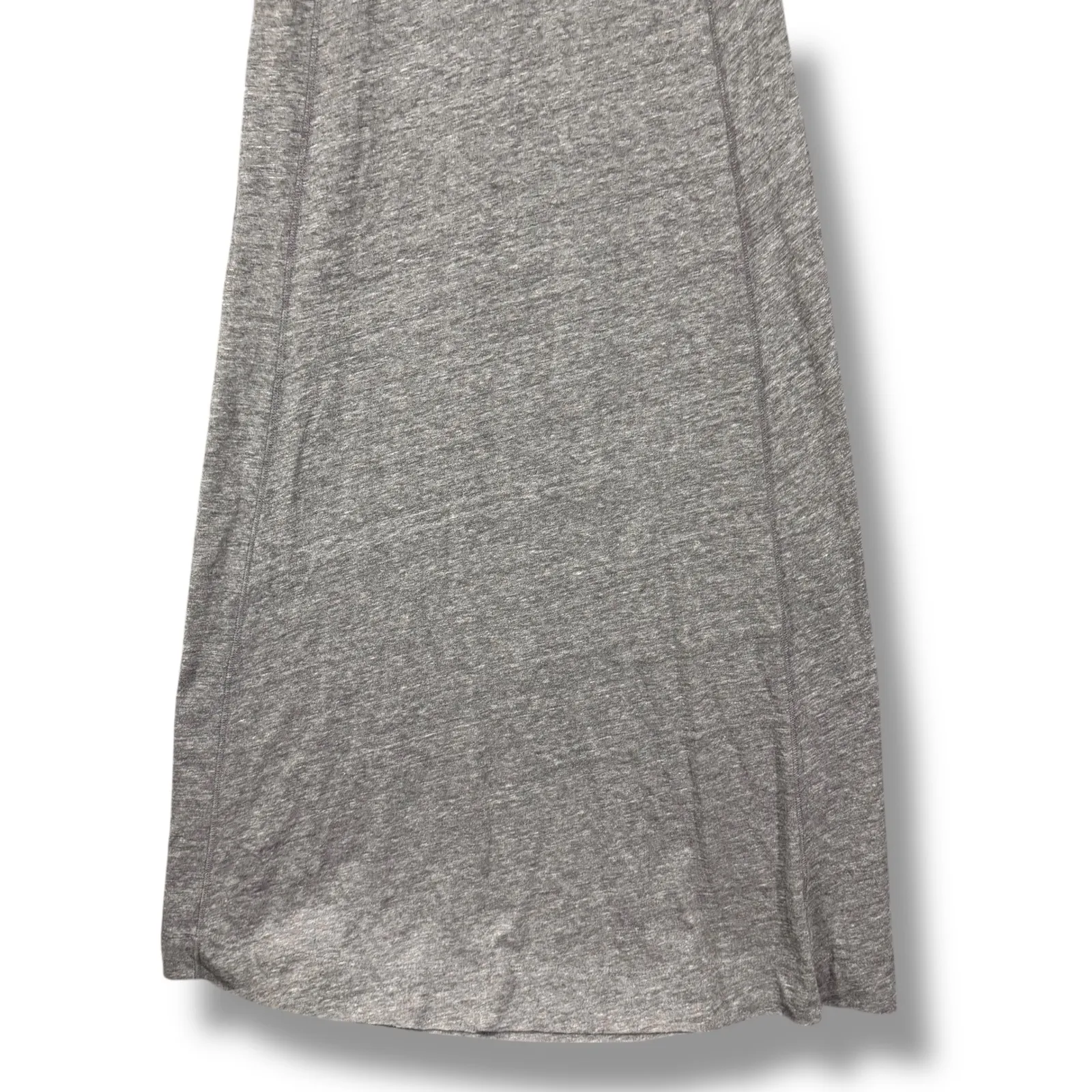 Daftbird Grey Scoop Neck Racerback Maxi Tank Dress Gray Size XS - Image 3