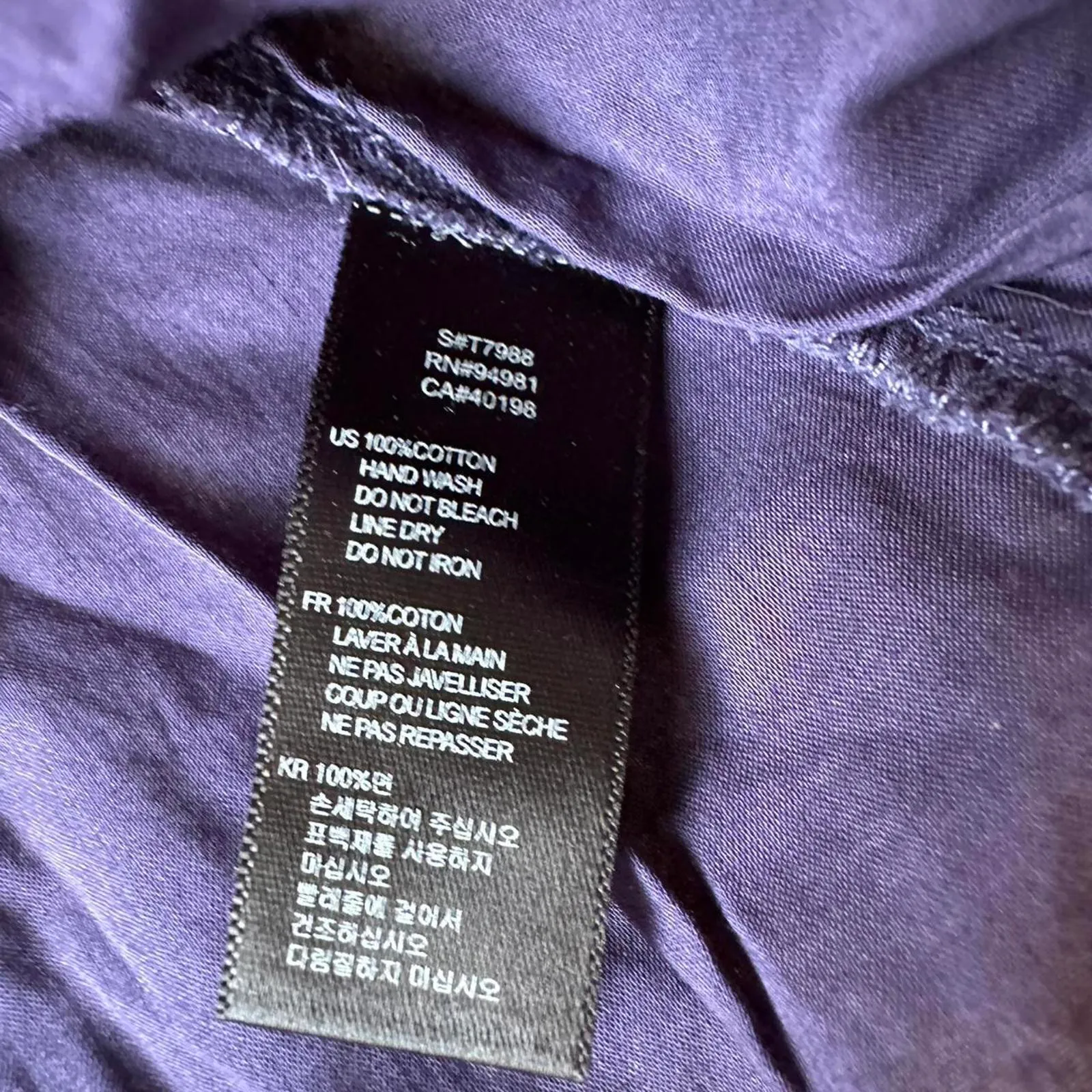 Navy blue Forever 21 vintage Y2K babydoll cami top with tie back detail - Image 5