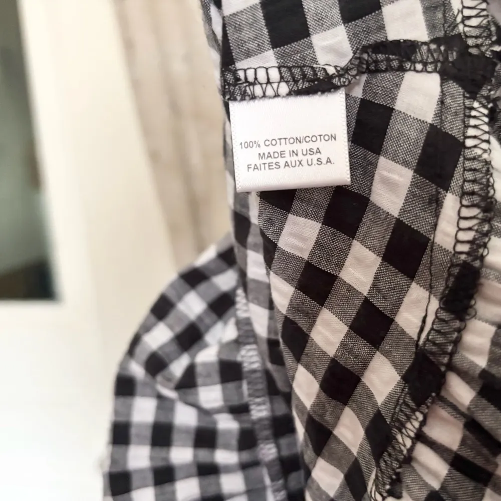 Misa Los Angeles Mirela Gingham Off Shoulder Dress - Image 4