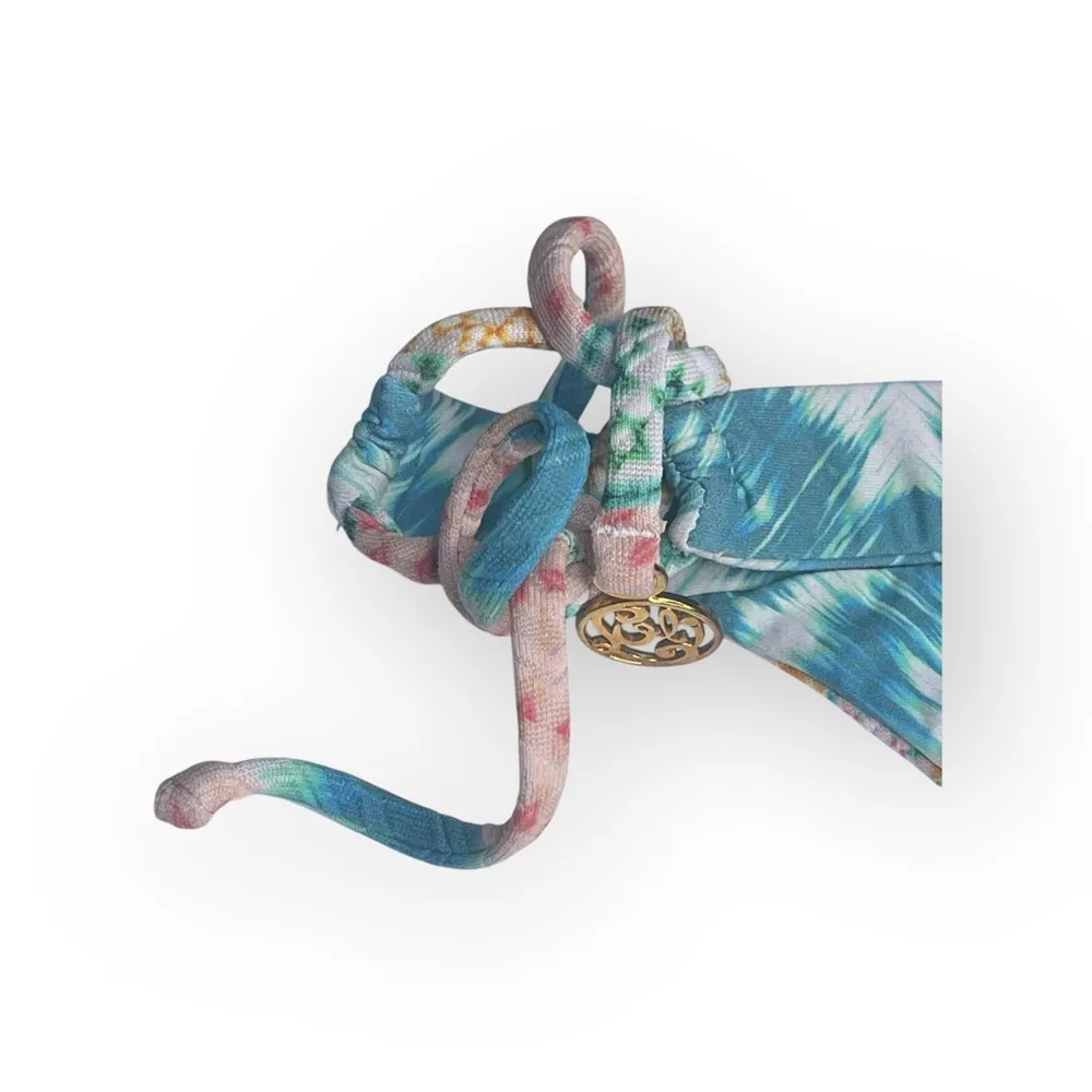 ᨎ Caribbean Kisses Banded Side Tie Bikini Bottoms ᨎ Reversible ᨎ XL - Image 9