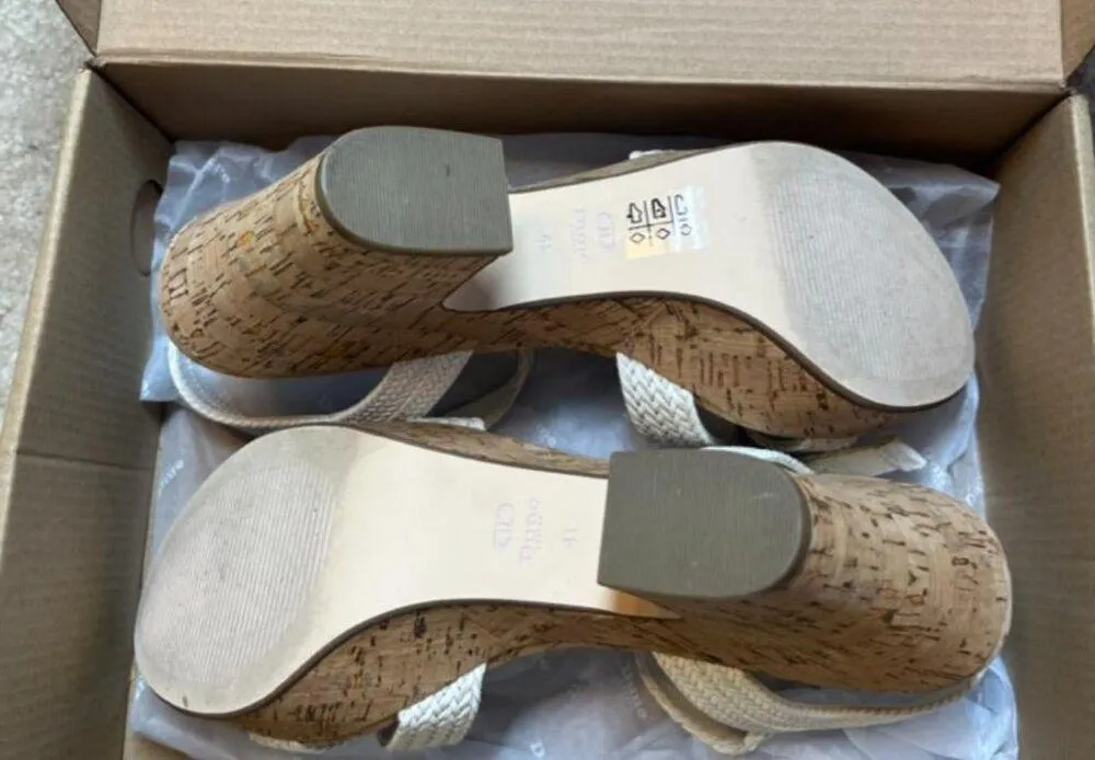 DUNE London Jillys in White Braid - Image 7