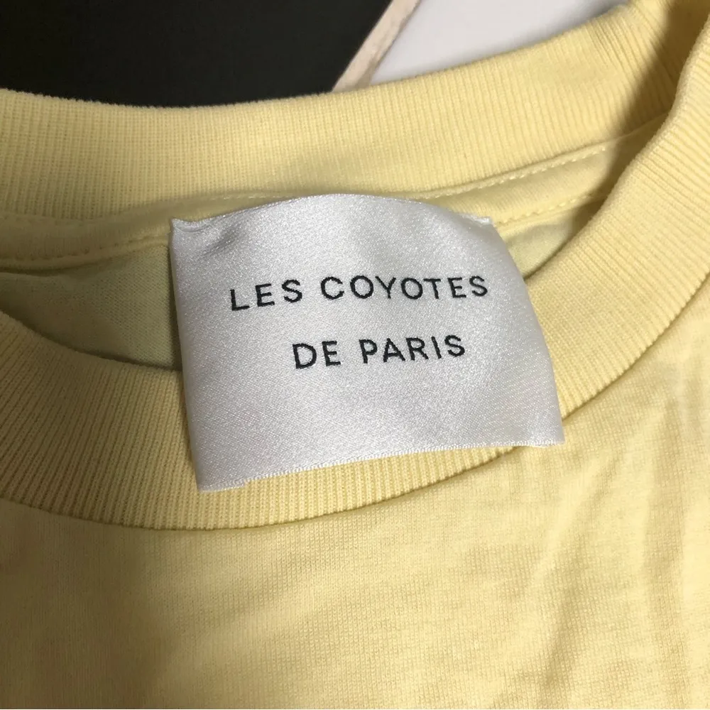 Les Coyotes De Paris Long Sleeve Pale Yellow Graphic T - Image 8