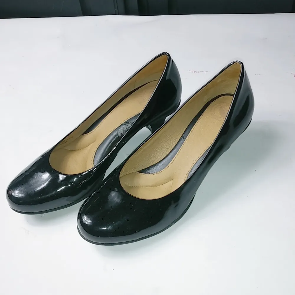 Nurture 8.5 Black Patent Leather Comfort Shoes Funeral - Image 9