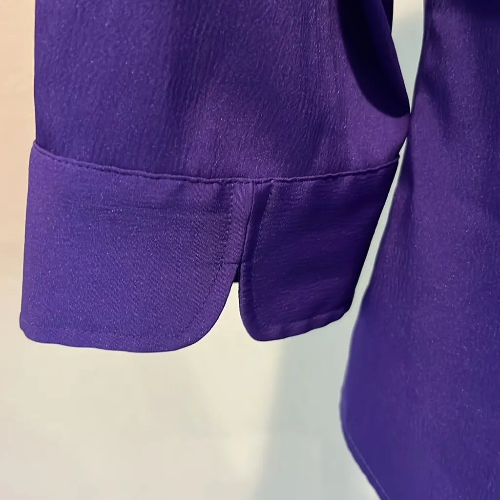 Women's Purple Button - Image 5