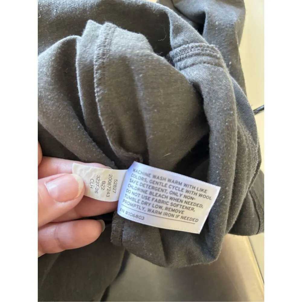 Duluth Trading Company Women's Dry and Mighty Hoodie Tunic Gray Size Medium - Image 4