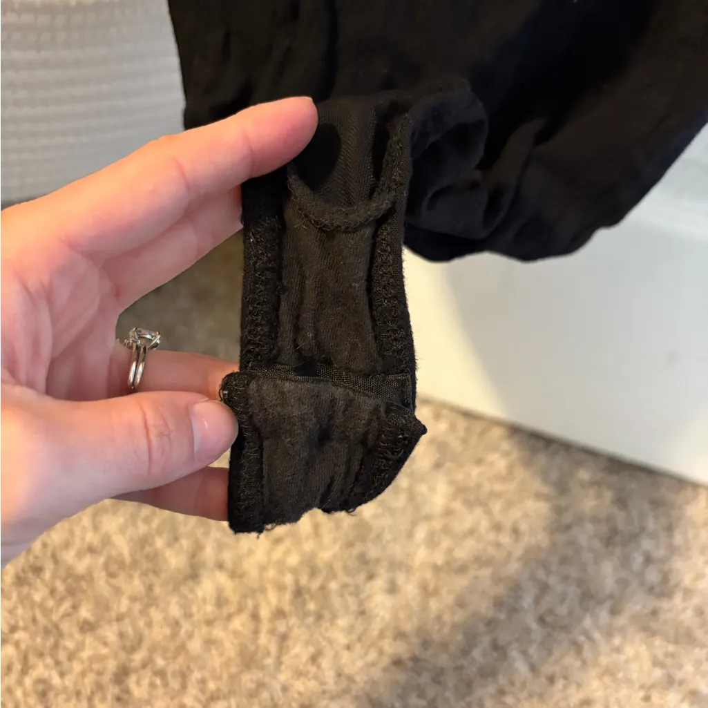 Free People Classic Black Bodysuit - Image 2