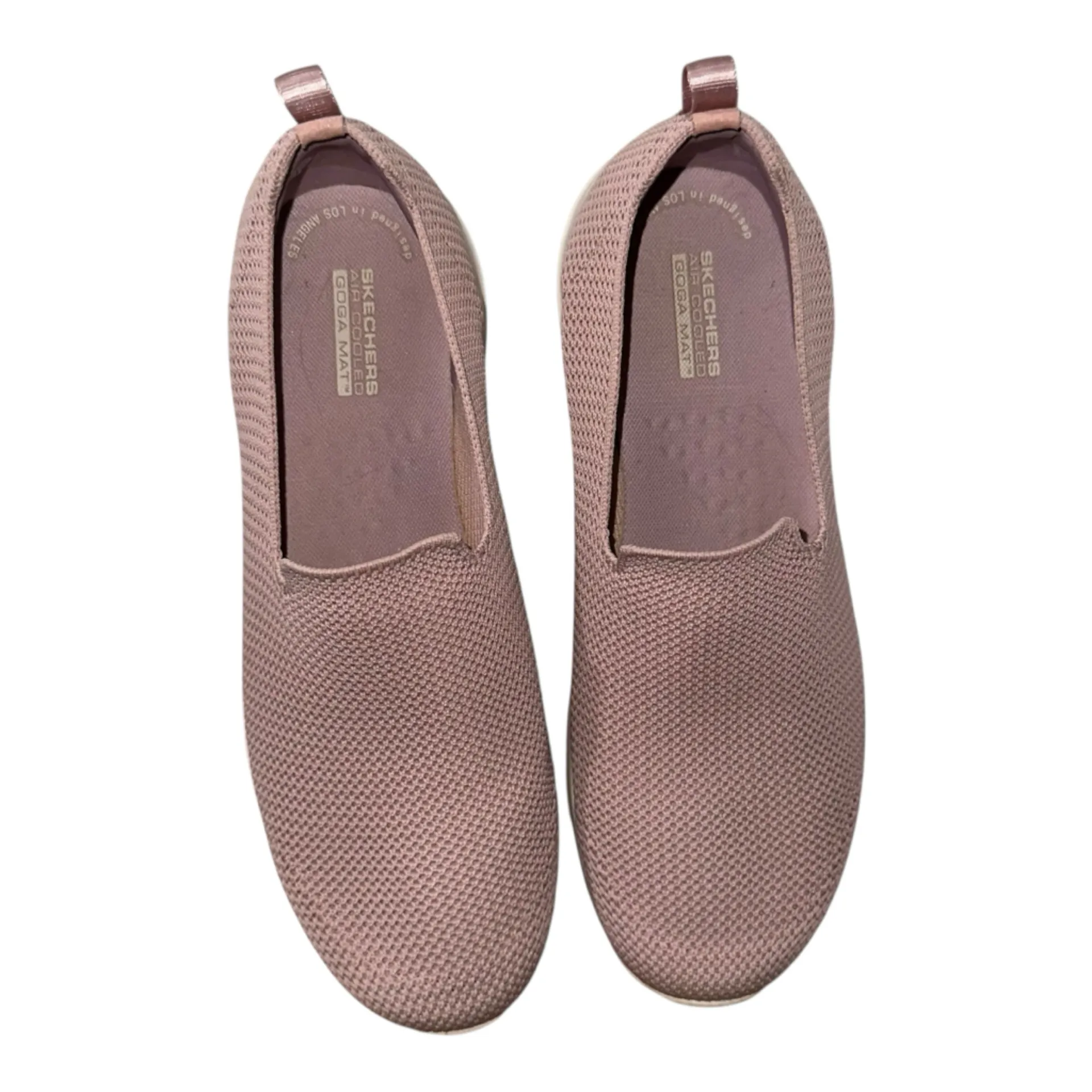 EUC SKECHERS Air Cooled Goga Mat Sneakers in Mauve - size 9 - Image 5