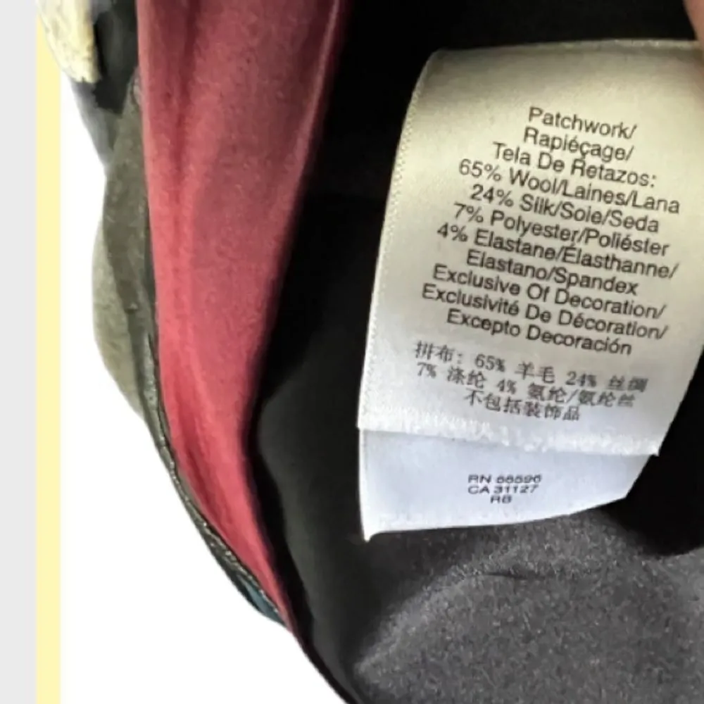 Donna Karan New York Silk Wool Blend Dress - Image 6