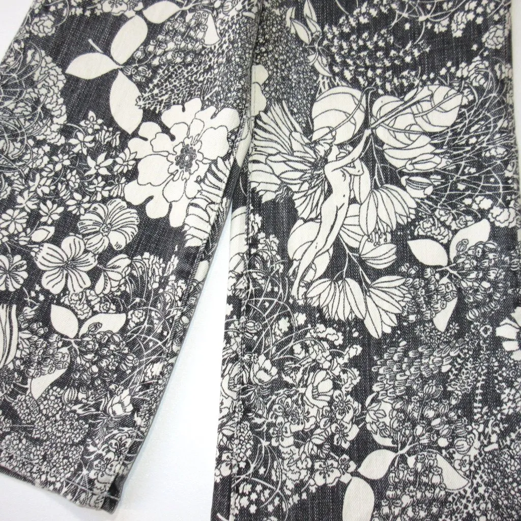 NWT Mother Hustler Ankle in French Fairy Tale Crop Flare Jeans 28 - Image 8