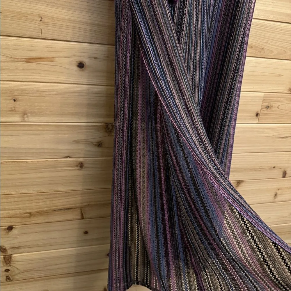 Becca Size Medium Split Leg Swim Coverup Drawstring Waistband Pants - Image 8