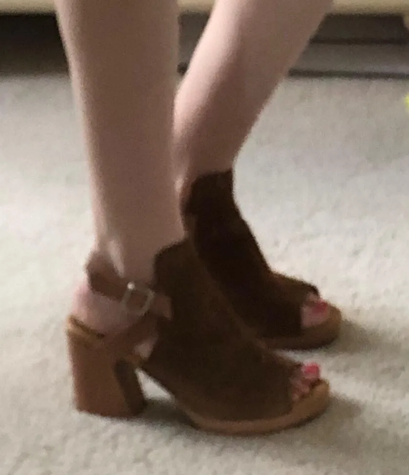Leather Heeled Booties - Image 2