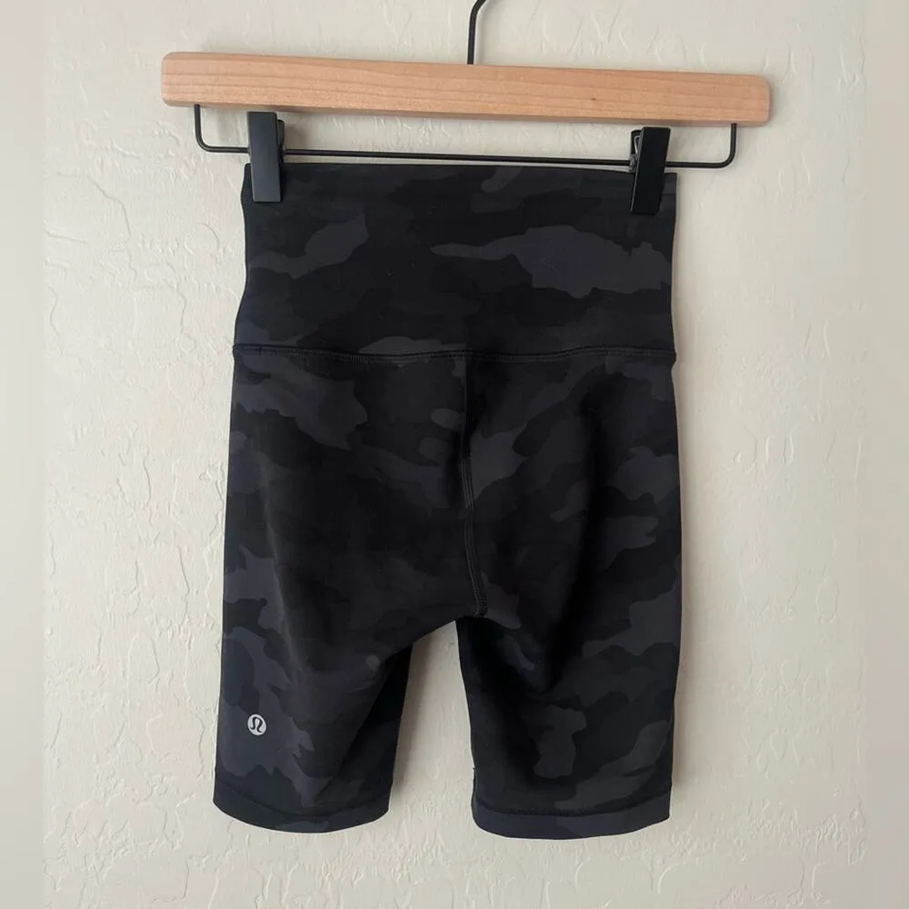 Lululemon wunder train shorts black camo 2 - Image 4