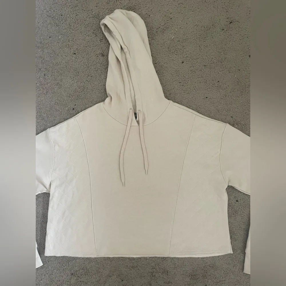 Wild Fable Quilted Pattern Crop Hoodie Sweat Shirt - Image 5