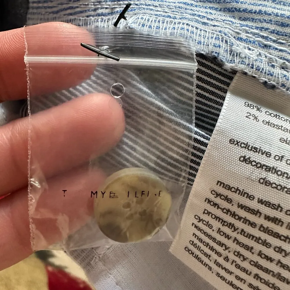 NWT TOMMY HILFIGER HAMPTON STRETCH STRIPED CHINOS - SIZE 12 - Image 13