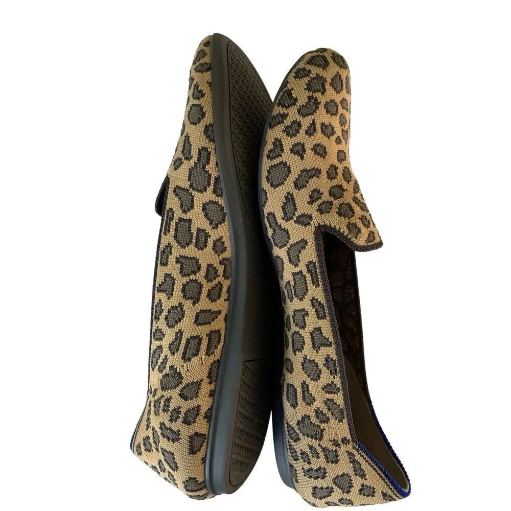 Rothy’s leopard round toe flats RETIRED size 8 - Image 6