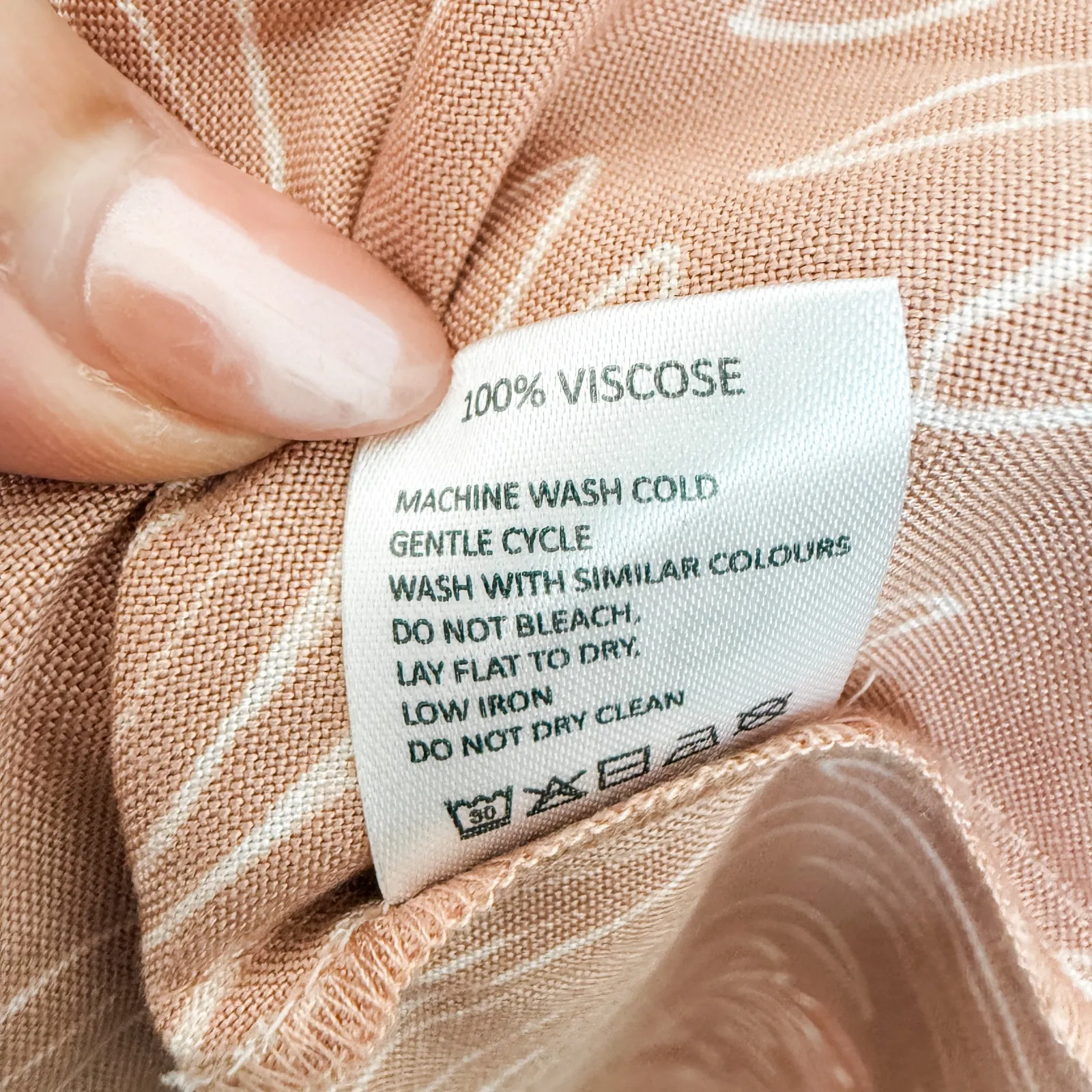 NWT ABLE Joyce Smocked Square Neck Midi Dress Size‎ 3X Boho Chic Cottagecore Pink - Image 7