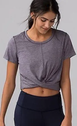 Lululemon Crop Twist Tee - Image 3
