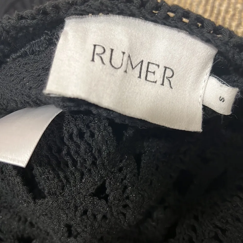 Revolve Rumer Ines Knit Black Maxi Dress Size Small - Image 9