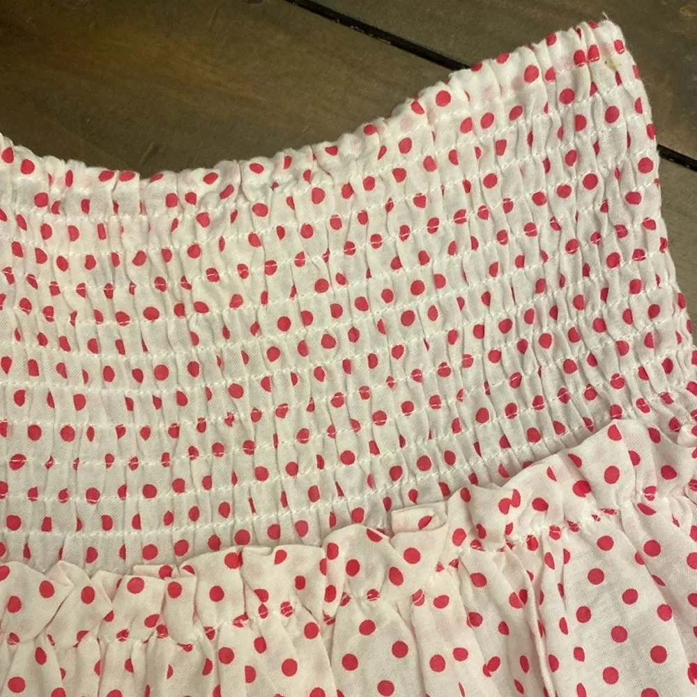 The impeccable Pig pink polka dot‎ skirt size S - Image 3