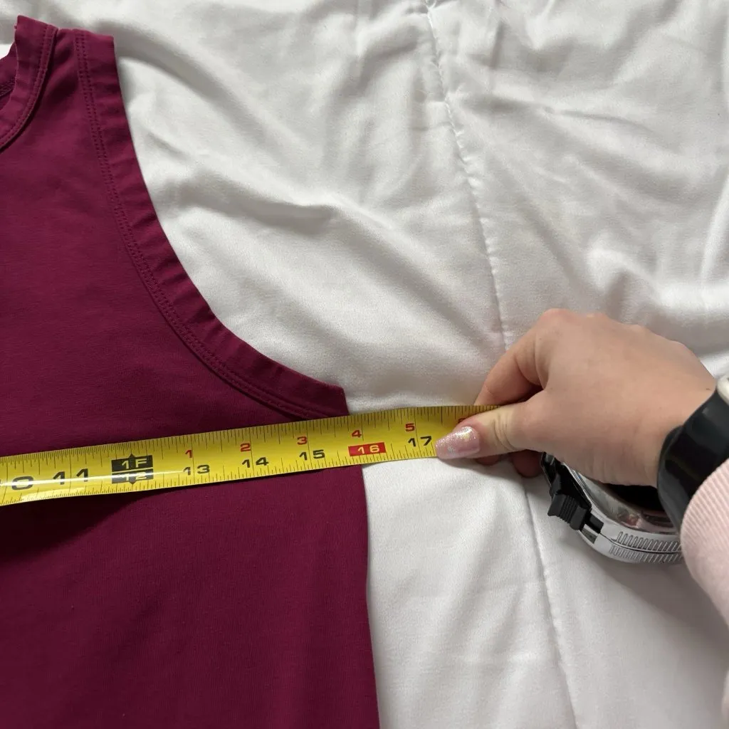 Womens Size XS Purple Tank Midi Dress Summer Beach Classic City Coquette Hippie - Image 4