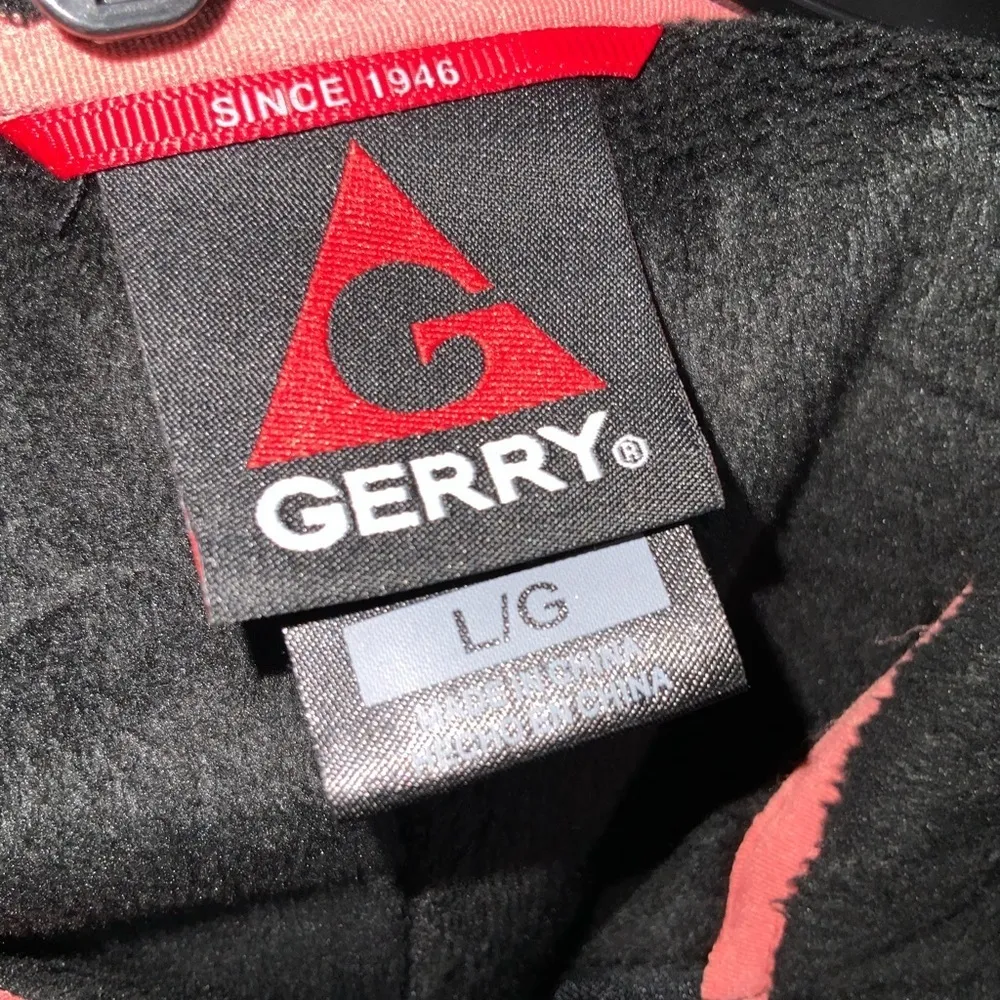 Gerry Lilly Black Fur Lined Zip Up Jacket Zipper Pockets Waterproof Large NWOT - Image 13