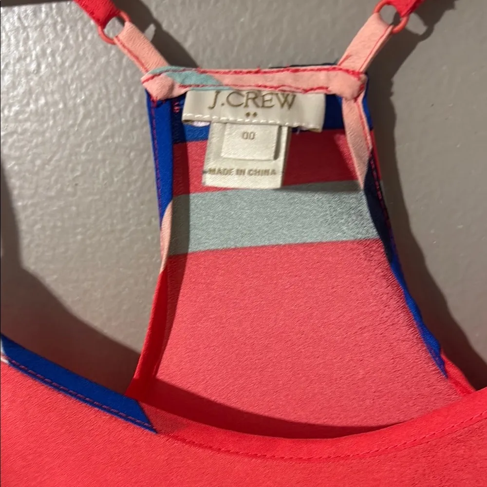 J. Crew Vibrant Striped Camisole in Red and Blue - Image 2