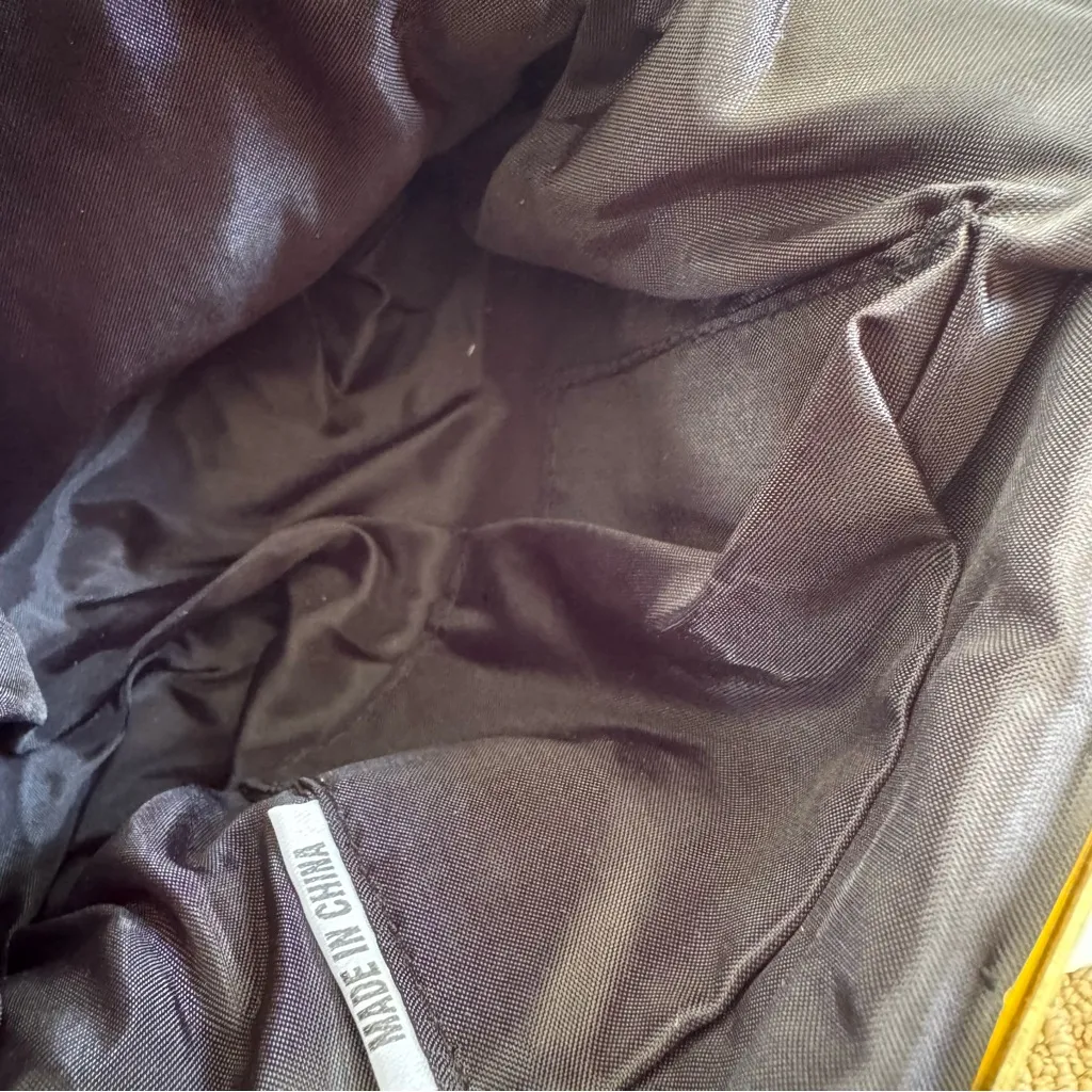 NWT House of Hilary Beaded Evening Bag Black Clutch or Shoulder Bag - Image 4