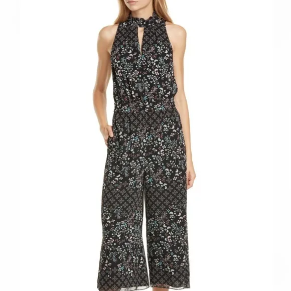 Ted Baker London new with tags‎ Sleeveless Hazel High Neck Wide Leg Jumpsuit med - Image 3