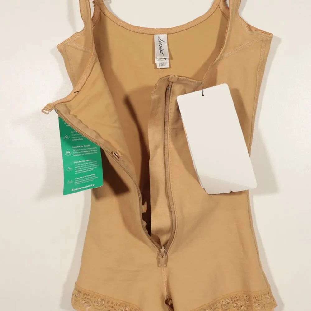 NWT Leonisa Power Slim Open Bust Boyshort Body Shaper Size Small - Image 13