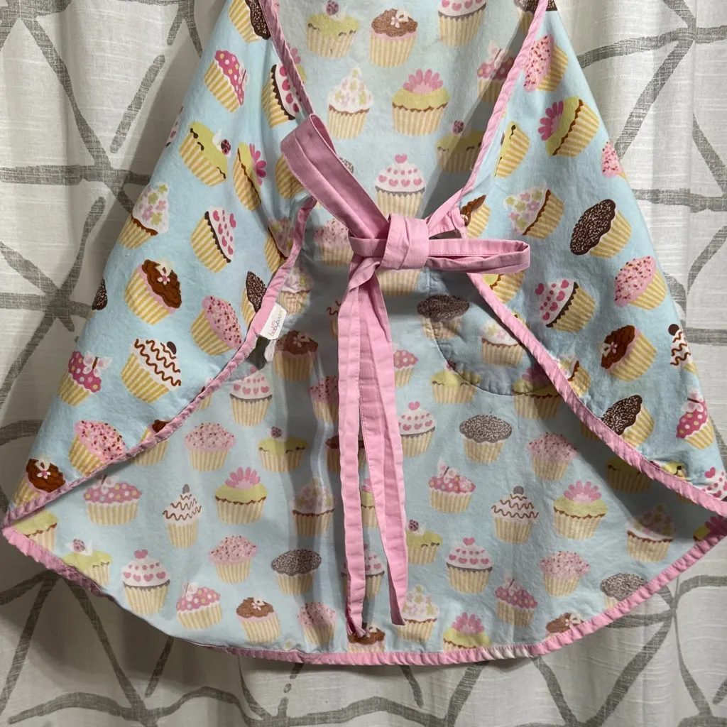 Colorful Cupcake Apron with Pink Accents - Image 11