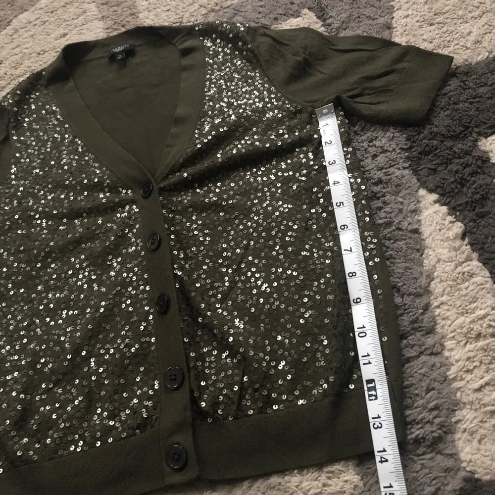 Talbots sequin cardigan - Image 6