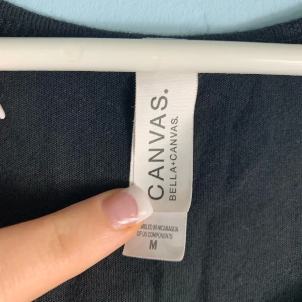 Delta Gamma DG Sorority Slices For Sight Black Tanktop size Medium - Image 5