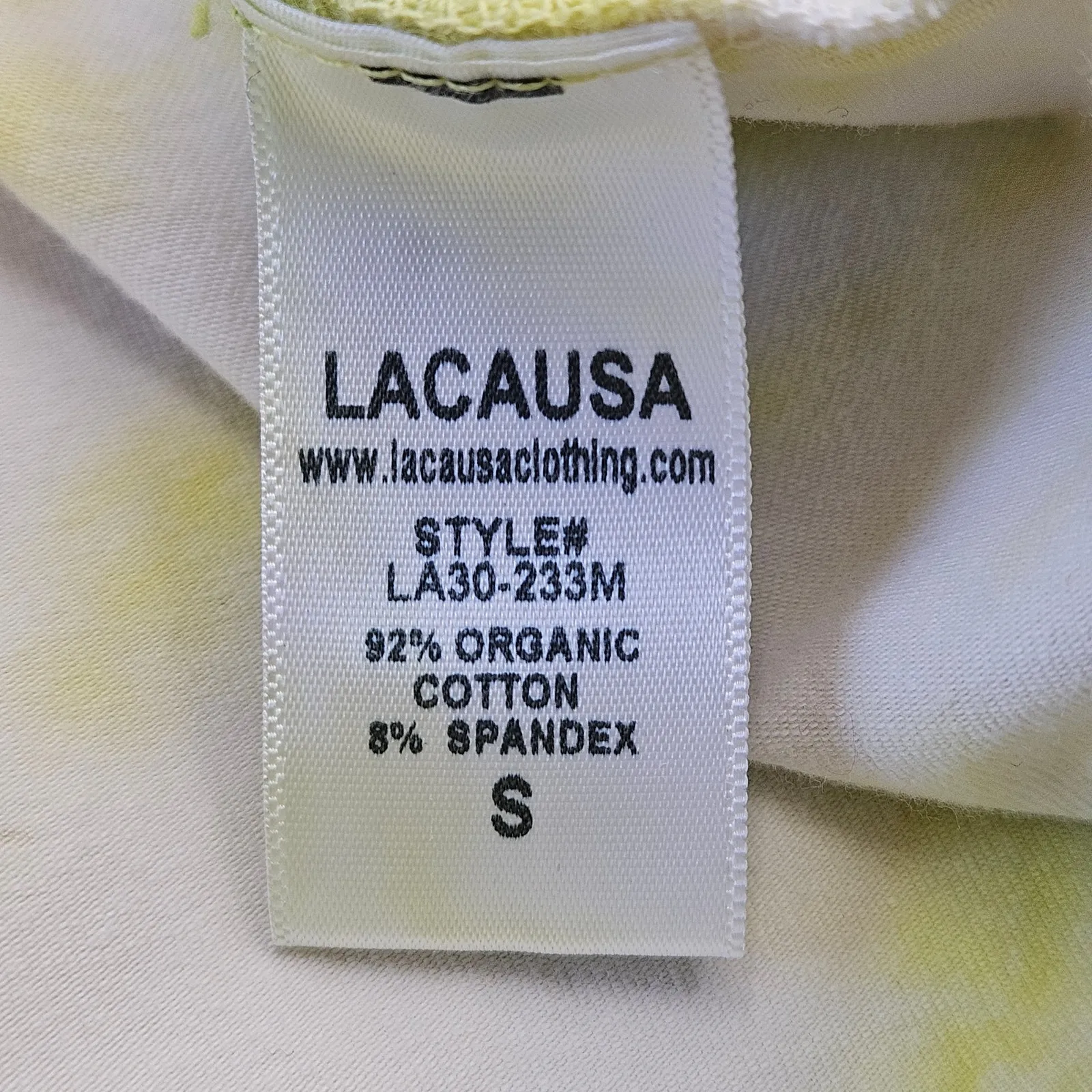 Anthropologie x LACAUSA Luna Unitard Green Tie Dye Size‎ Small - Image 4