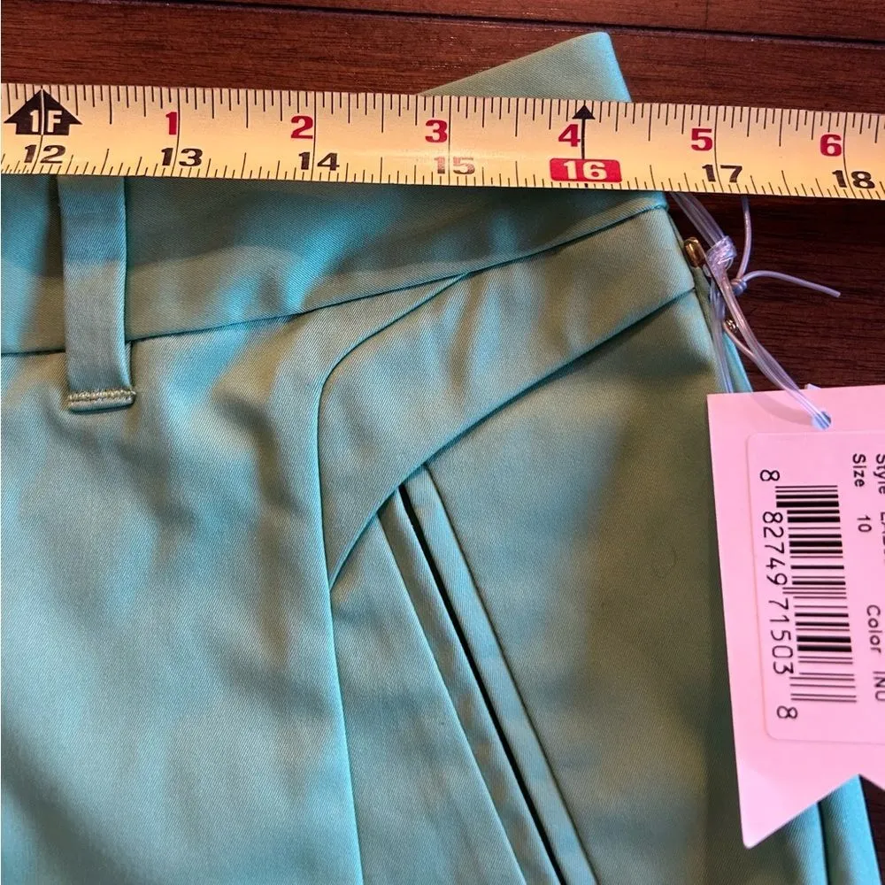 Annika by Cutter & Buck Women’s Green Bermuda Shorts Size 10 NEW LAB06992 - Image 6