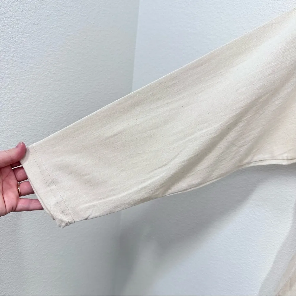 Vintage‎ Paris Sport Club 90s Floral Rose Lace V Neck Tunic Cream NWT Feminine Pink Size M - Image 5