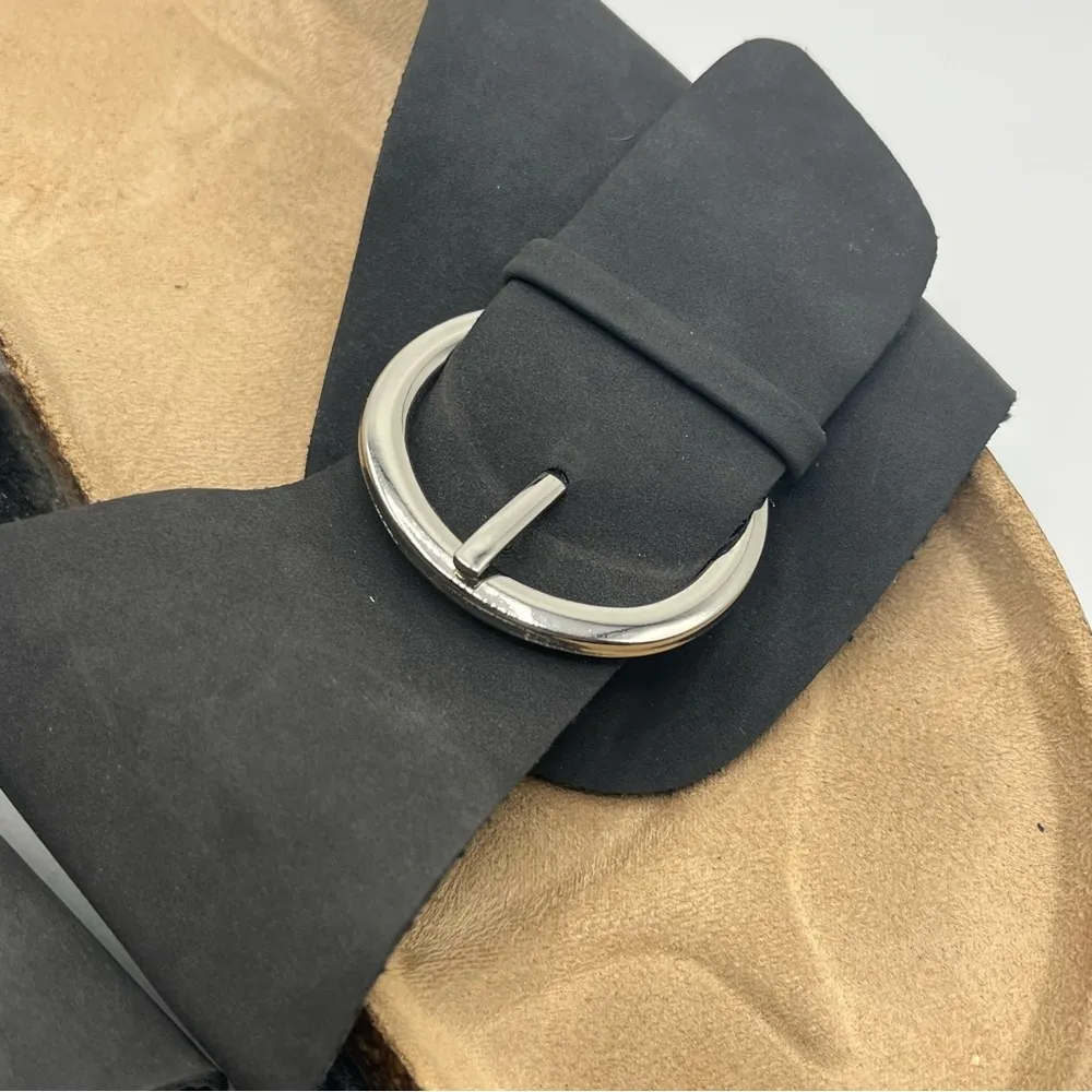 Style & Co Sz 11 Black Elisa Slide Sandals - Image 5